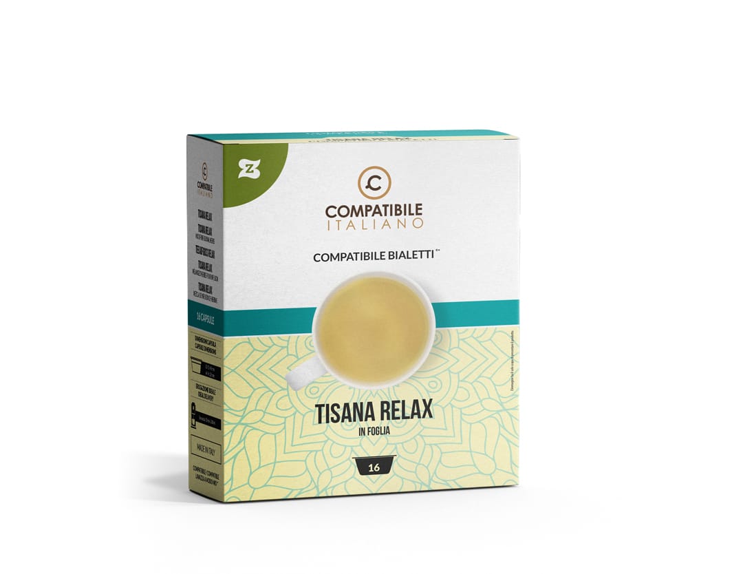 Tisana Relax in foglia - 16 capsule